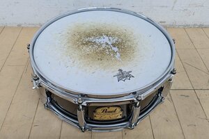 Pearl жемчуг коричневый do Smith signature малый барабан CS1450 14x5 ракушка Steel / черный никель re Chile б/у 