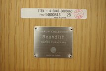 展示品 マルニコレクション Roundish ラウンディッシュチェア 張座 2脚 オーク無垢材 ダイニングチェア 食卓椅子 深澤直人 定価約24万 A_画像10