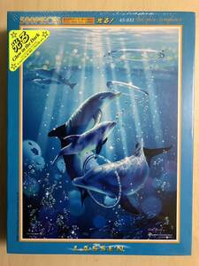 Art hand Auction Christian Riese LASSEN Puzzle 500 pièces, non ouvert, puzzle qui brille dans le noir, Symphonie des dauphins, jouet, jeu, puzzle, Puzzle