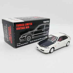 TOMYTEC TLVN HONDA CIVIC TypeR EK9 カスタム仕様 香港限定モデル ホワイト トミカ リミテッド ヴィンテージ ネオ ミニカー #ST-01118