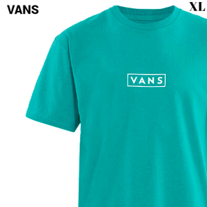 XL CLASSIC FIT 未開封【VANS CLASSIC EASY BOX SS Tee PORCELAIN GREEN VANS ボックロゴ Tシャツ ヴァンズ バンズ Tシャツ】