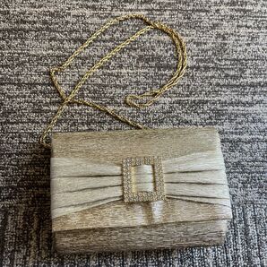 【結婚式等パーティー用】ゴールドバッグ