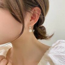 ＊ピアス　パールピアス　リングピアス　シンプル　可愛い　オシャレ　ピアス 高みえ 可愛い キラキラピアス 個性的 韓国 アクセサリー_画像7