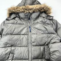 ペンフィールド ☆ Penfield 安心のファーフード◎ グレー ダウンジャケット ダウンパーカー XL アウトドア キャンプ 街着にも♪■DG233_画像4