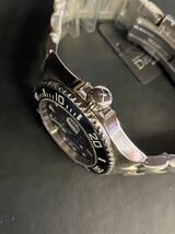 新品　正規品　ダボサ　テルノス　ダイバーズ　ブラック　４０ミリ　黒　メンズ　自動巻　１６１５５５５０　腕時計　箱保証書付　Davosa_画像3