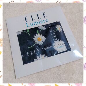 ELLE Lumiere マーガレットハンカチ