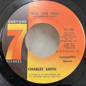 ★即決 Charles Smith / I Want to Love You s23902 米オリジナル、2曲入り7インチ ブレイク入り/クロスオーヴァー