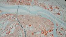 赤羽　東京都　古地図　 地形図　地図　資料　46×57cm　　昭和12年測量　　昭和34年印刷　発行　　B2303_画像2