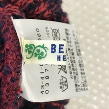 BEAMS HEART★ニット帽【サイズフリー/赤/Red】knit◆CB23_画像5