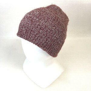 Made in USA★ニット帽【サイズフリー/赤/Red】メーカー不明/knit/hat/cap◆CB33