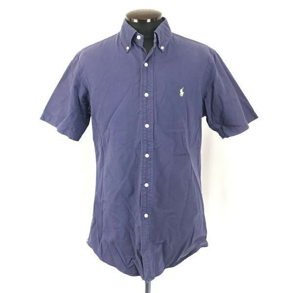 RALPH LAUREN★半袖シャツ【Mens size -S/紫/Purple】正規代理店タグ/Tops/Shirts◆BH34