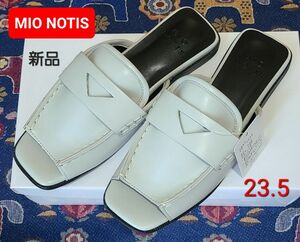 ■ MIO NOTIS・ミオノティス ■オープントゥフラットサンダル ・新品