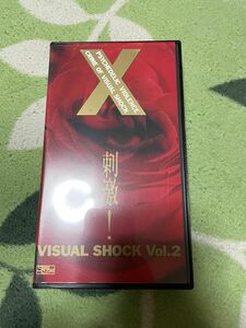 X visual shock Vol.2 刺激！& X JAPAN Rusty Nail PV VIDEO 2本セット美品