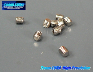 M3 X 3mm イモネジ（ホーローステンレスネジ 平先） 10本入りC