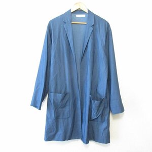  beautiful goods URBAN RESEARCH Urban Research long height tailored coat button less long jacket FREE indigo 