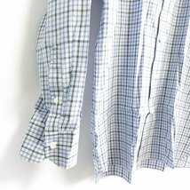 美品 ISAIA イザイア タータンチェック柄 長袖 シャツ ワイシャツ 16 1/2 42 マルチカラー_画像4