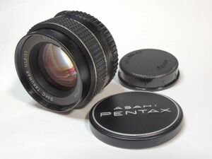 ■PENTAX 　SMC PENTAX　55mm F1.8 M42マウント　金属キャップ　ジャンク品 部品取り用