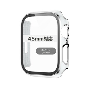 Apple Watch 2 color cover 45mm correspondence white / silver 