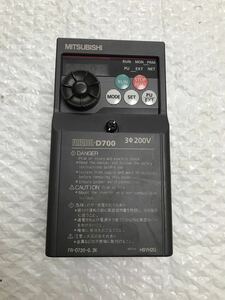 三菱電機 MITSUBISHI インバーター FR-D720-0.2K動作保証