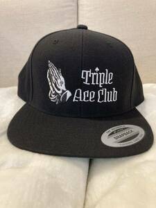 TRIPLE ACE CLUB ブラック トリプルエースクラブ ゴローズ キャップ スナップバック 