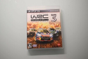 【清掃・動作確認済】PS3 WRC 3