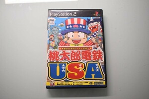 【清掃・動作確認済】PS2 桃太郎電鉄 USA