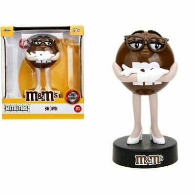 jada toys M&M's ダイキャストメタルフィギュア　ブラウン