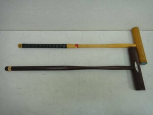 7887* gateball stick secondhand goods 2 pcs set *