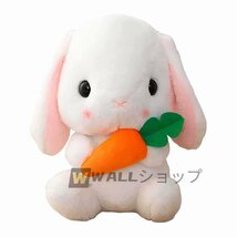 新品登場☆ぬいぐるみ ウサギ 特大 人参 にんじん クッション 兎 うさぎ うさちゃん 抱き枕 動物 アニマル かわいい チャーミング おもちゃ_画像5