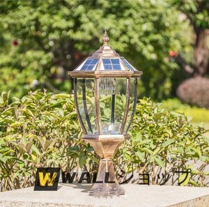  rare goods * Northern Europe manner * solar light wall light waterproof garden light 2 color conversion holiday house street light lighting outdoors for garden 