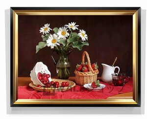 Art hand Auction Sehr zu empfehlen★Sonderverkauf★ Neu beliebte Innenkunst ◆ Schöner Artikel Blumenölgemälde Ölgemälde Malerei, Malerei, Ölgemälde, Stilllebenmalerei