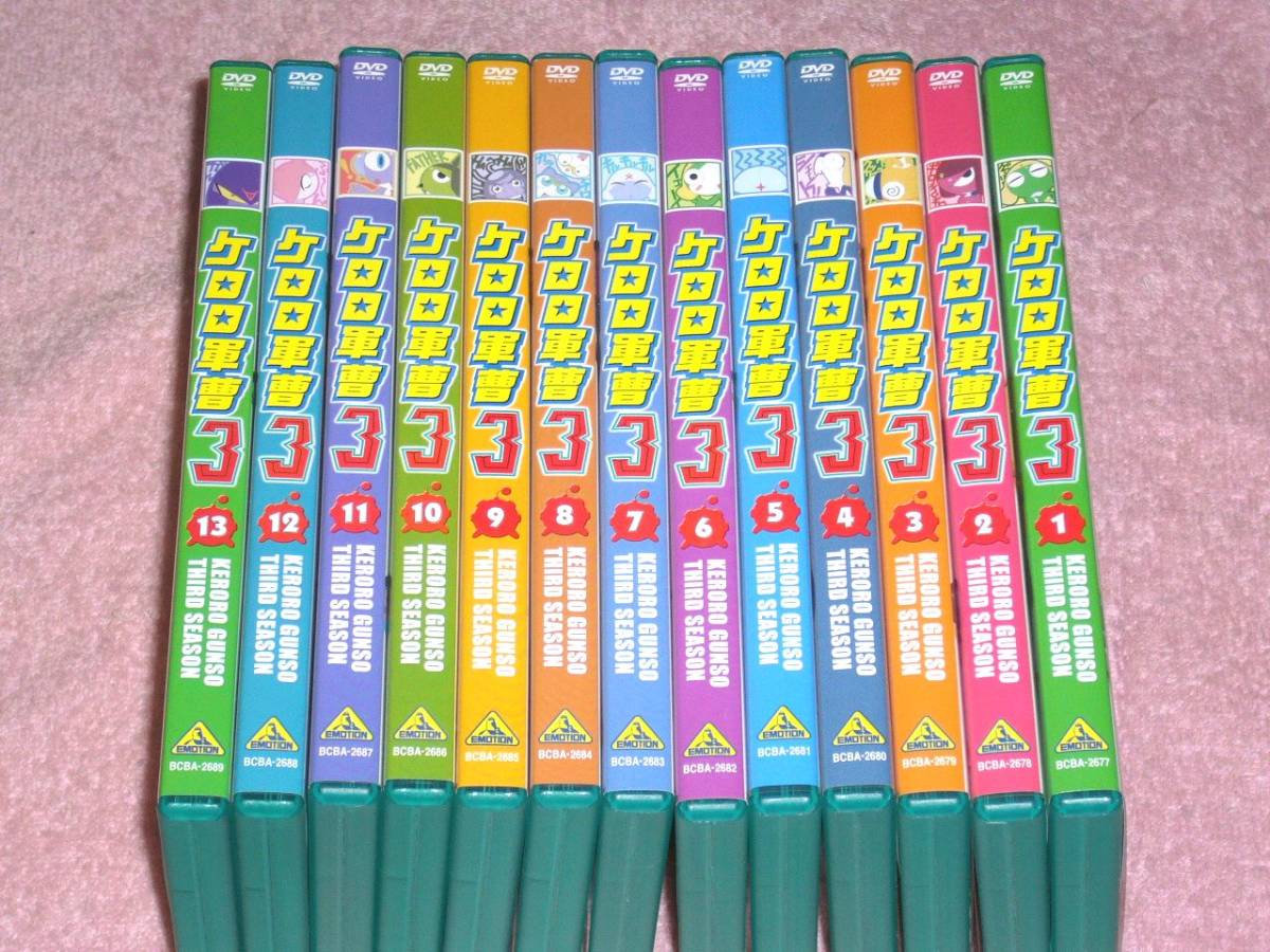 2023年最新】Yahoo!オークション -ケロロ軍曹 dvd boxの中古品・新品