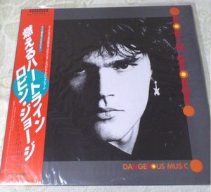 LPレコード Robin George / Dangerous Music 燃えるハートライン 中古