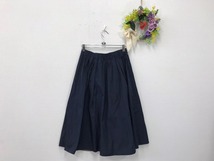 395　レディース　【　ZARA BASIC　】新品税込価格￥4,990　フレアースカート　サイズ：Ｍ　色：ネイビー_画像4