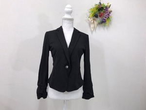 461 lady's [ ⅰCB Onward ] soft jacket size :11 color : black 