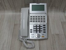 Ω ZZF 11281♪ 保証有 NTT NX-(24)BTEL-(1)(W) αNX 24ボタンバス標準電話機 17年製 キレイ・祝10000!取引突破!!_画像1