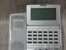 Ω ZZF 11281♪ 保証有 NTT NX-(24)BTEL-(1)(W) αNX 24ボタンバス標準電話機 17年製 キレイ・祝10000!取引突破!!_画像4