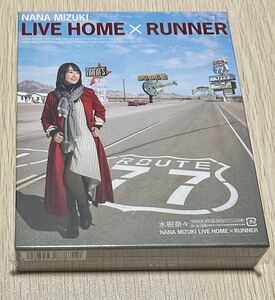 水樹奈々「LIVE HOME × RUNNER(初回盤)」Blu-ray 新品未開封