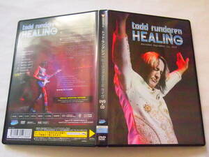 レア 送料無料 洋楽ＤＶＤ Healing Todd Rundgren ヒーリング2010ライヴ [インタビュー収録・日本語字幕・日本語解説書] 162分 Healerなど