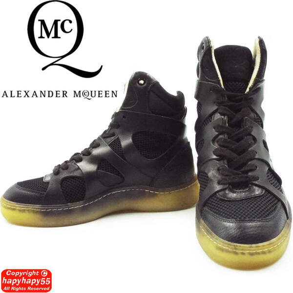 定価5.2万■McQ ALEXANDER McQUEEN PUMA MOVE MID サンプル品◆スニーカー ハイカット ミッド アレキサンダーマックイーン プーマ コラボ