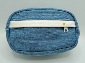  McDonald's Mini waste to* pouch Denim material for children unused 