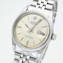 ロレックス/ROLEX●1965年製造 デイトジャスト 変わりベゼル 動作品 REF.1601 CAL.1530 純正ベルト メンズ腕時計 自動巻き アンティーク_画像2