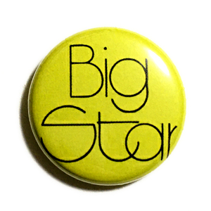 25mm 缶バッジ BIG STAR RADIO CITY Alex Chilton Chris Bell Power Pop パワーポップ