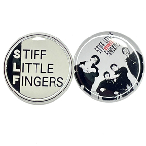 缶バッジ 25mm Stiff Little Fingers Nobody's Hero Power Pop Punk パンク