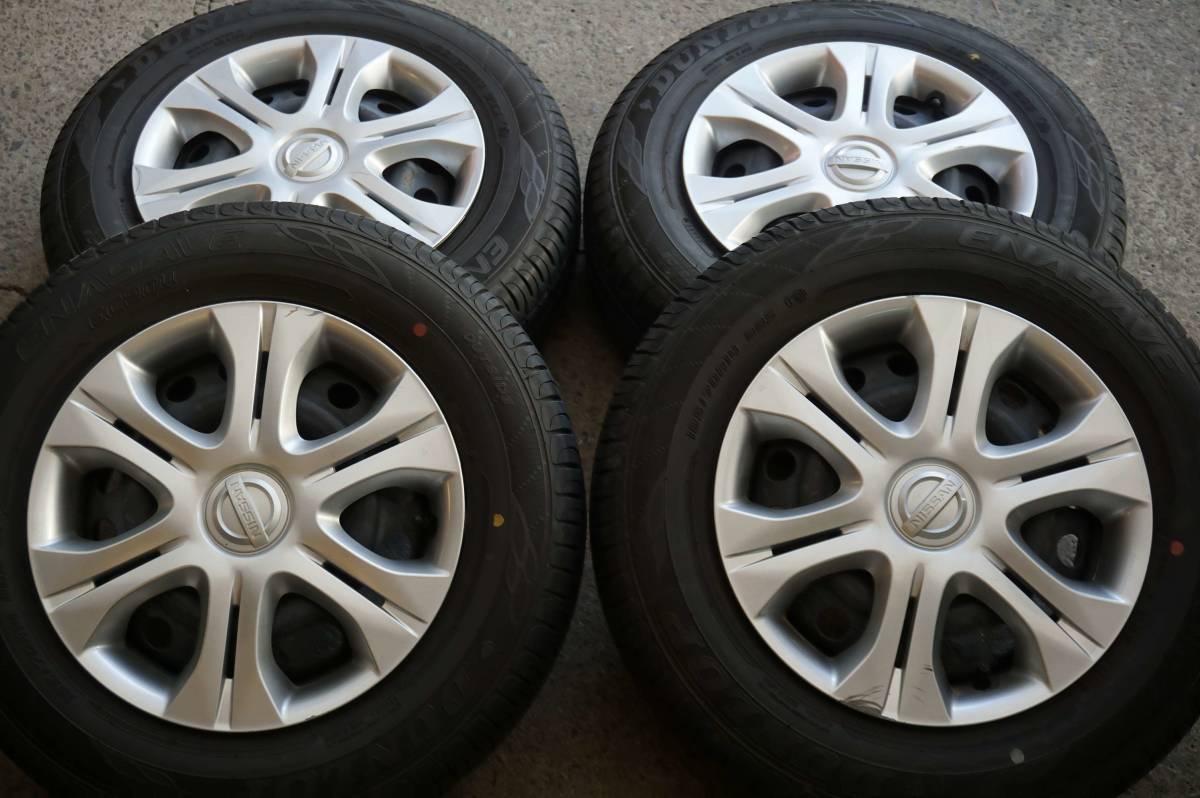 海外輸入】 ニッサン純正 ヨコハマ 185/70R14 3年保証』 ウイング