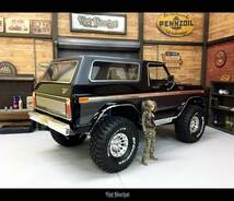 AUSTAR AX8508(TRX-4) Ford 1979Bronco ピックアップ樹脂ボディー クローラーRC axial Traxxas_画像3