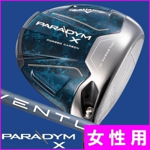 ** super-discount new goods * lady's * PARADYM X Driver 10.5° VENTUS TR 4 for Callaway (R2)pala large m Ben tas