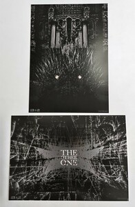 BABYMETAL THE OTHER ONE A4 厚紙ポスター 2枚セット CD特典 ベビーメタル ベビメタ