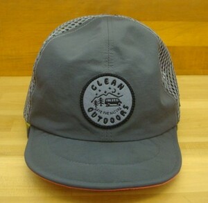  new goods Clef (kre) BUM MESH CAP CHARCOAL GRAY**CLEAN OUTDOORS ( clean outdoor -z) series 