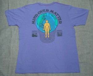 新品RVCA (ルーカ) メンズTシャツOVER MATTER ST BC041-254（カラー：ASTRA PURPLE） Mサイズ